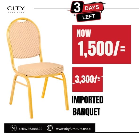 Banquet Chair cream