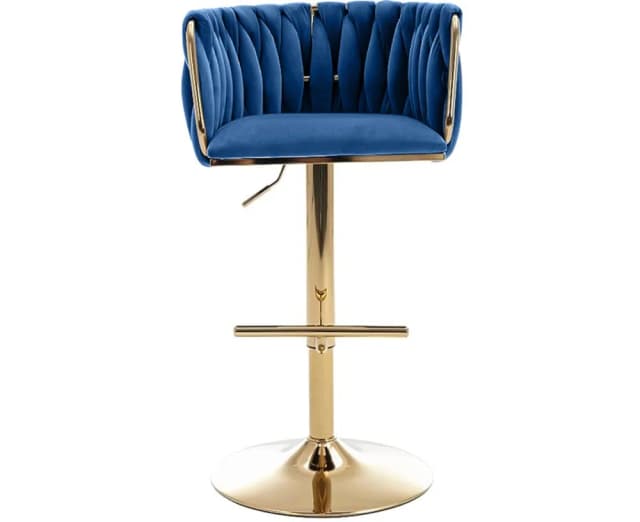Bar Stool- navy blue (1430)