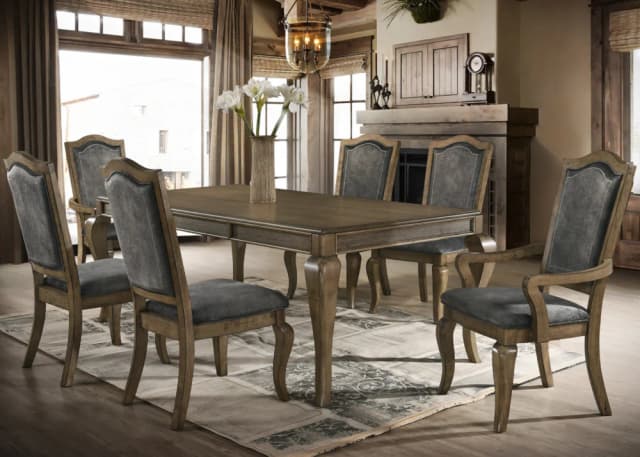 CLOVER 6 SEATER DINING SET