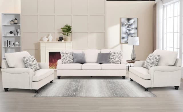 CF 5 SEATER FABRIC SOFA