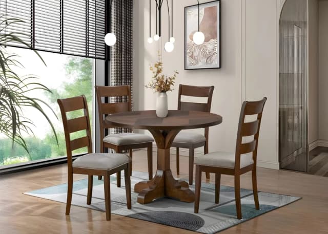 DINING SET 4 SEATER (3225+8201)