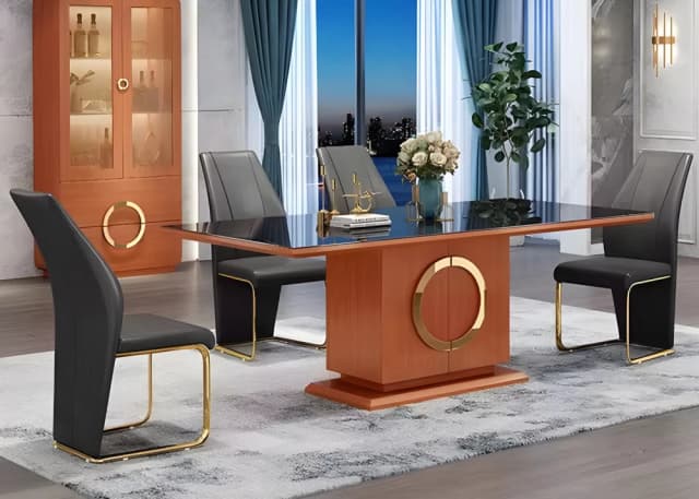 DINING SET 8 SEATER (90353)