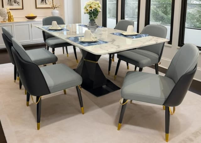 MAISON 6 SEATER DINING SET (CT048/CY206-1)