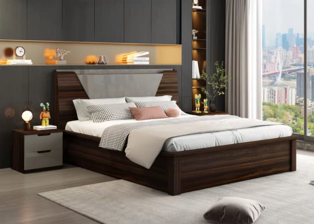 MIVIDA KING SIZE STORAGE BED