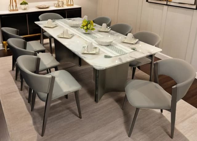 MONARCH 8 SEATER DINING SET (CT133/CYH021)