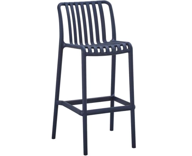 PEGA BAR CHAIR – NAVY BLUE