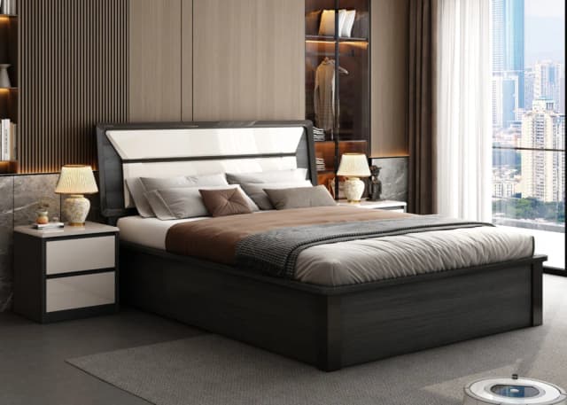 TAHITI KING SIZE STORAGE BED (BS 6677B)